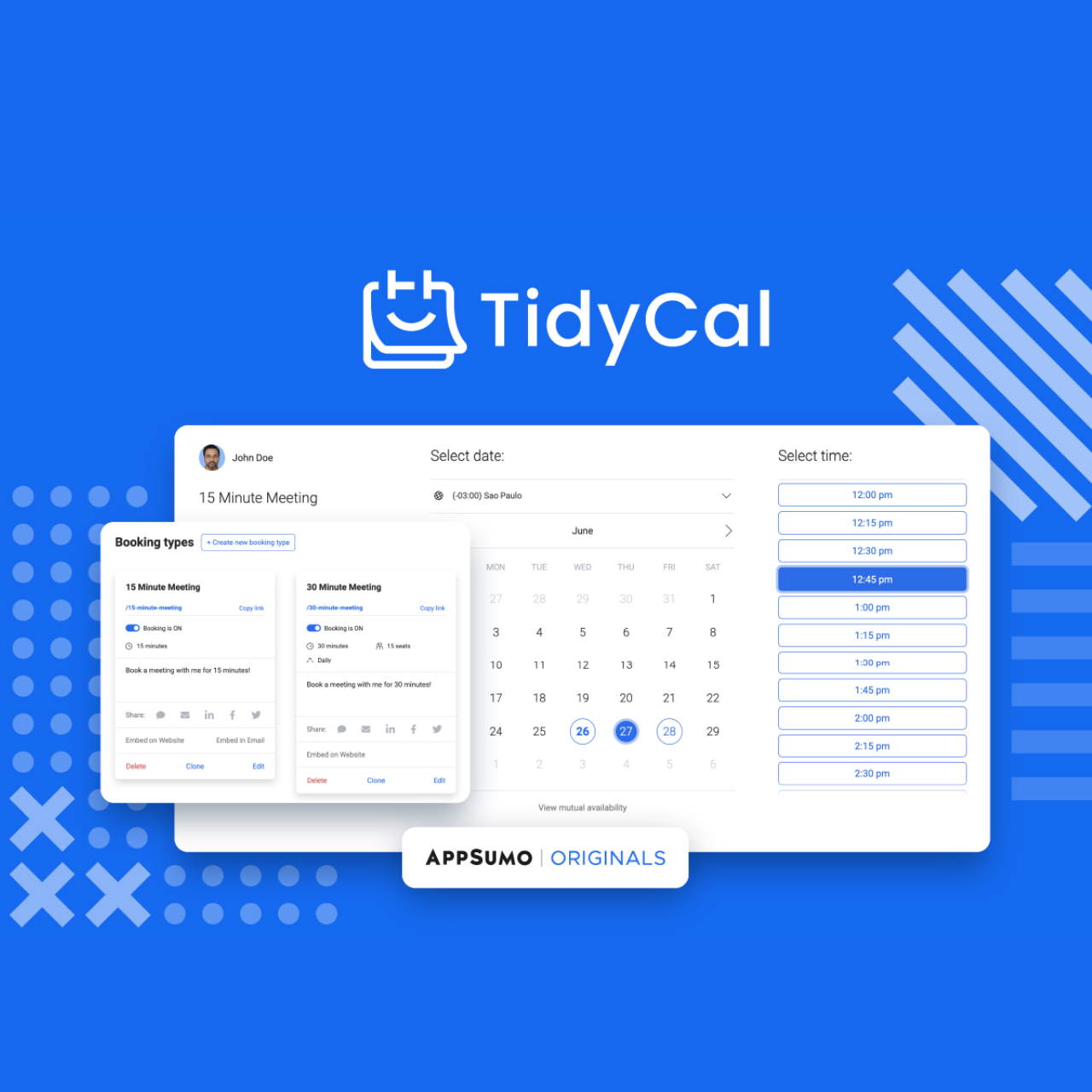 Image for TidyCal - Scheduling and booking made easy