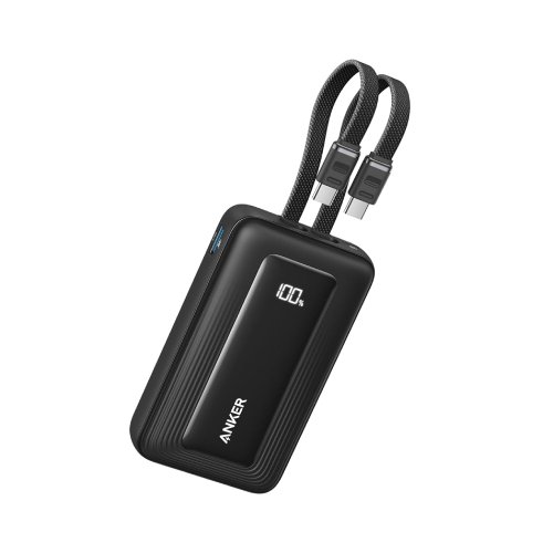 Image for Anker Zolo Powerbank 20000mAh 45W Max, 2 integrated USB-C cables